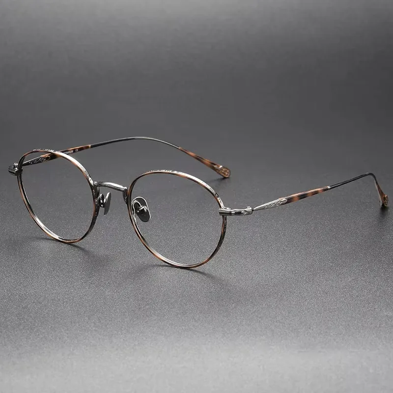 

Fashion Cateyes Women Glasses Frame Titanium Eyewear Frame Vintage Comfortable Eyeglasses Luxury Prescription Spectacle Frame