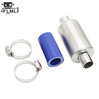 Rc Car Stainless Steel Exhaust Pipe Muffler for 1/5 HPI ROFUN ROVAN KM BAJA 5B 5T 5SC Losi 5ive-t Redcat FG Buggy Truck Parts