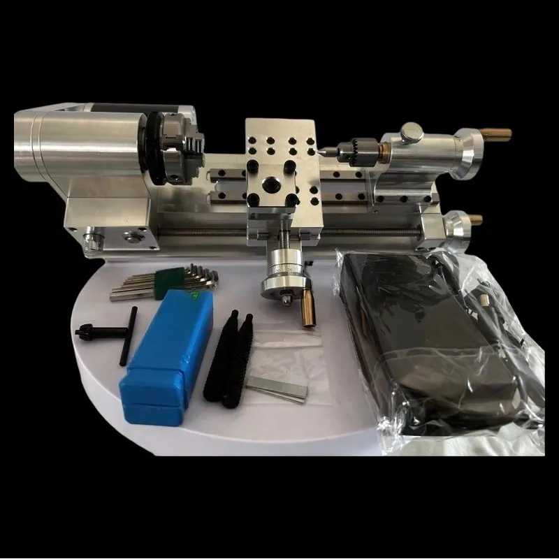for  Mini Lathe Machine Precision Desktop Woodworking Metal Turning Tool