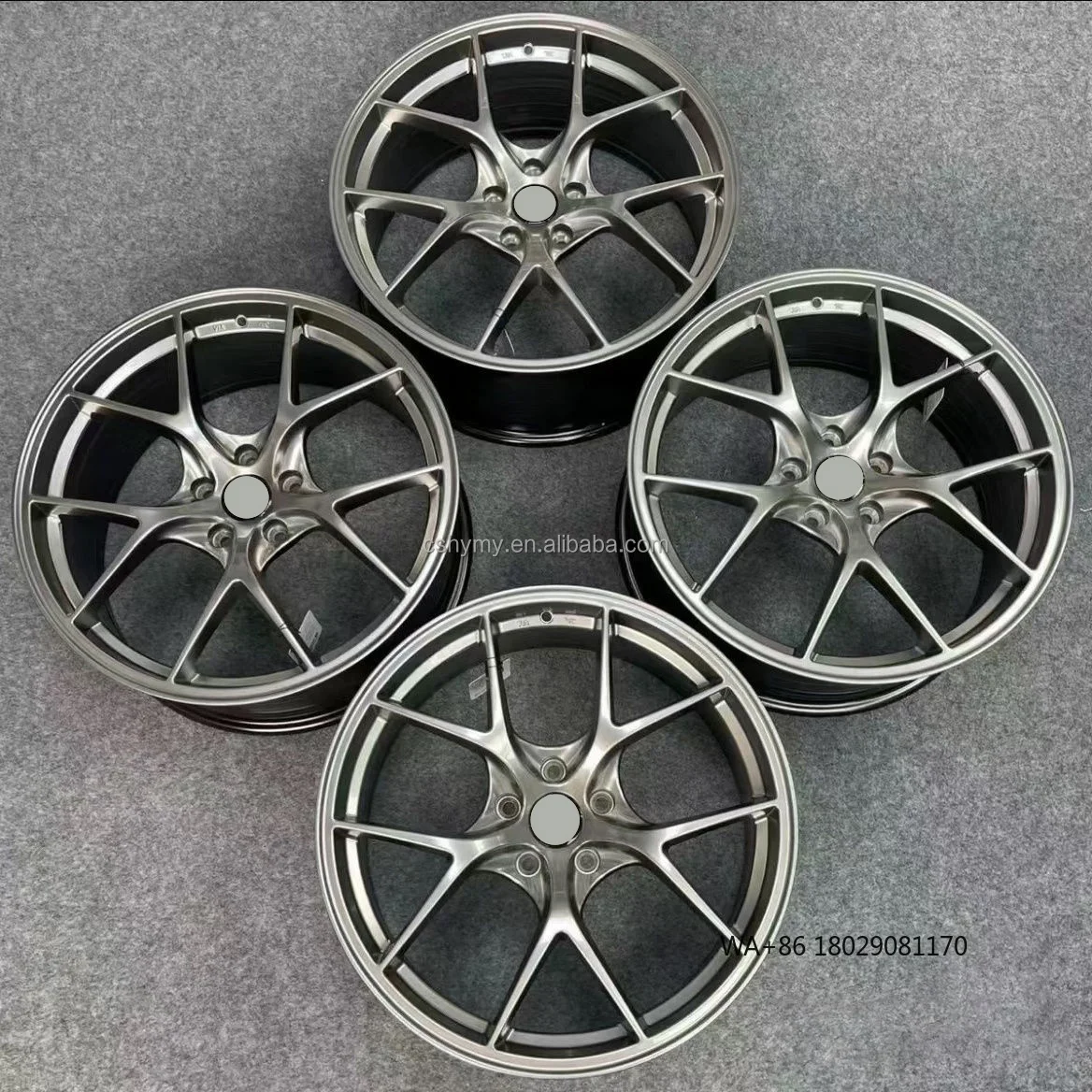 

Изготовленные на заказ кованые моноблочные колеса для пассажирских автомобилей 18-24 дюйма, глубоковогнутые 5x112 5x120 диски из сплава для M2 M3 M4 M5 G80 G82