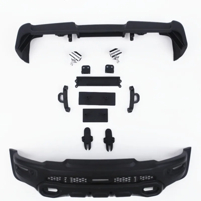 

TH01496 KM 1/8 RAM 1500 RC Crawler Off-Road Truck Front & Rear Bumper Anti-Collision Kit RC Car OEM Replacement Parts