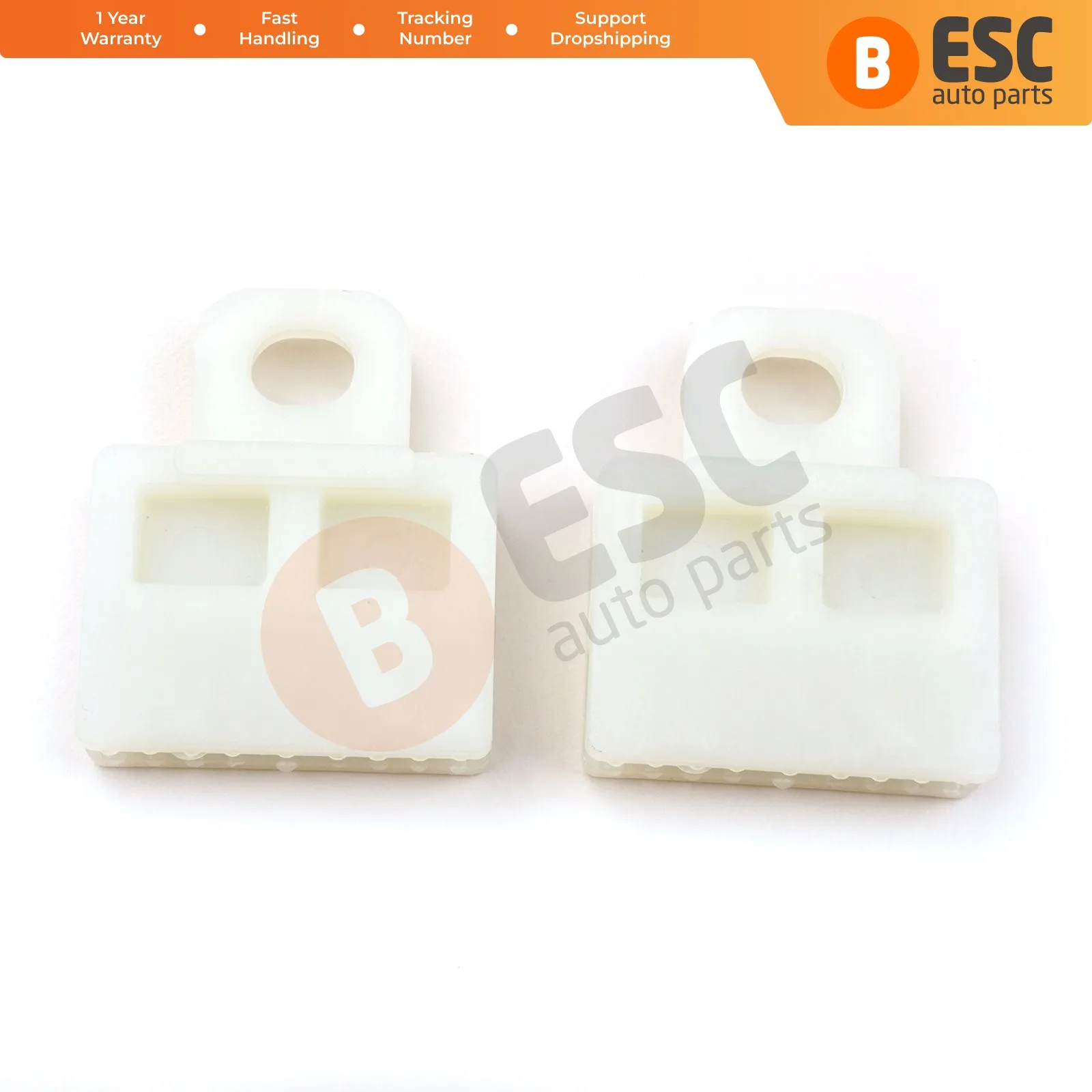 ESC Auto Parts EWR5019 2 Pieces Window Regulator Glass Channel Slider Sash Connector Clips for Toyota Ship From Turkey