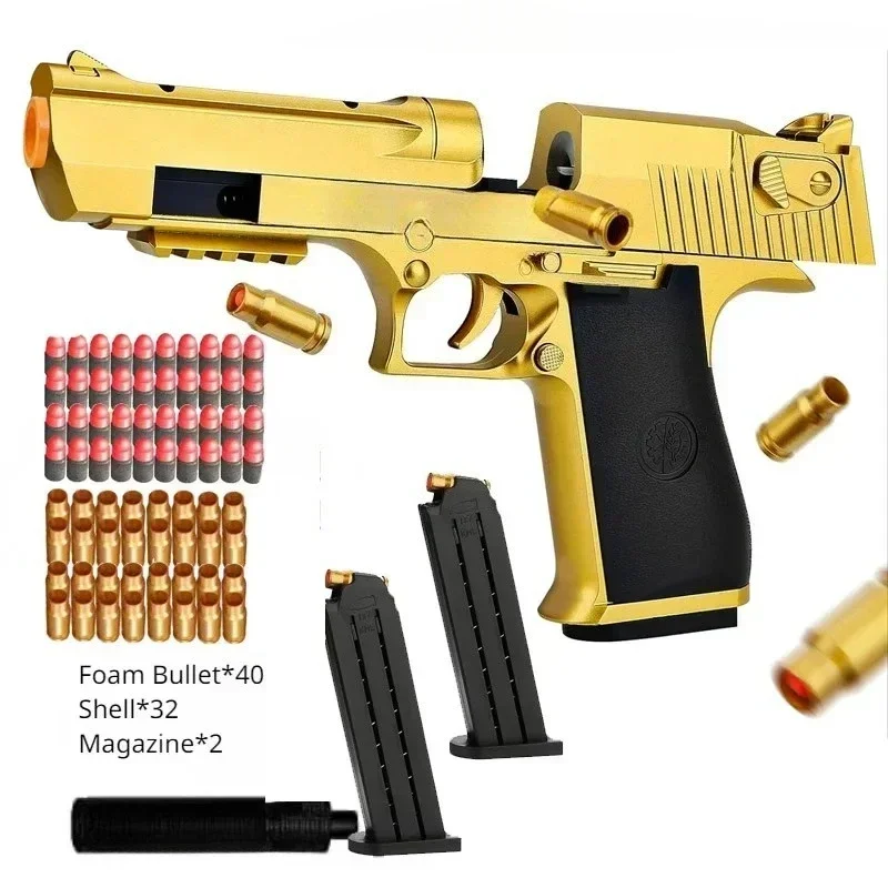 G7 Educational Toy Gun Shell Ejecting Toy Foam Soft Bullet Blaster For Kids Boys Adults Airsoft Pistol Children Birthday GiftF