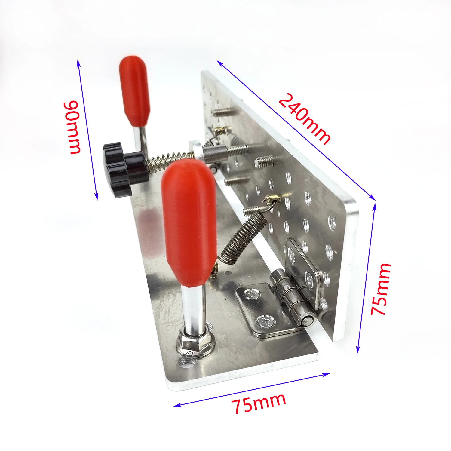 Imagem -02 - Belt Grinder Parts Knife Sharpener Jig Knife Jig Sharpening Locator Clip para Belt Sander Belt Machine Sander