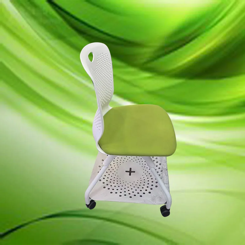 Conference Room Plastic Engineering  Portable Office Chair Portable Writing Board Lifting and Movable