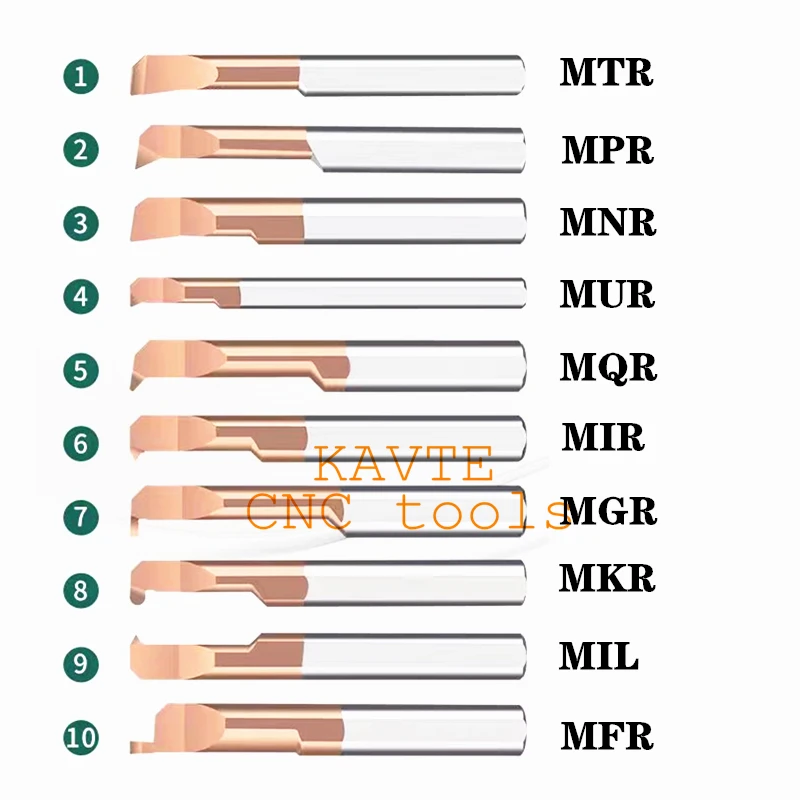MIR MIL foro piccolo utensile per alesatura filettatura MIR3 MIR4 MIR5 MIR6 MIR8 A60 L55 L15 L22 L32 diametro ridotto filettatura in metallo duro strumento barra di alesatura
