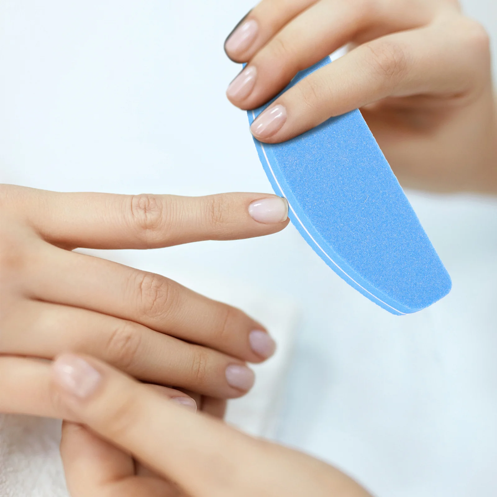20 szt. Mini Gąbkowe Pilniki do Paznokci Paski Polerskie Praktyczne Niezawodne Narzędzia do Pielęgnacji Paznokci Akrylowych Niezbędne w Podróżnej Torbie