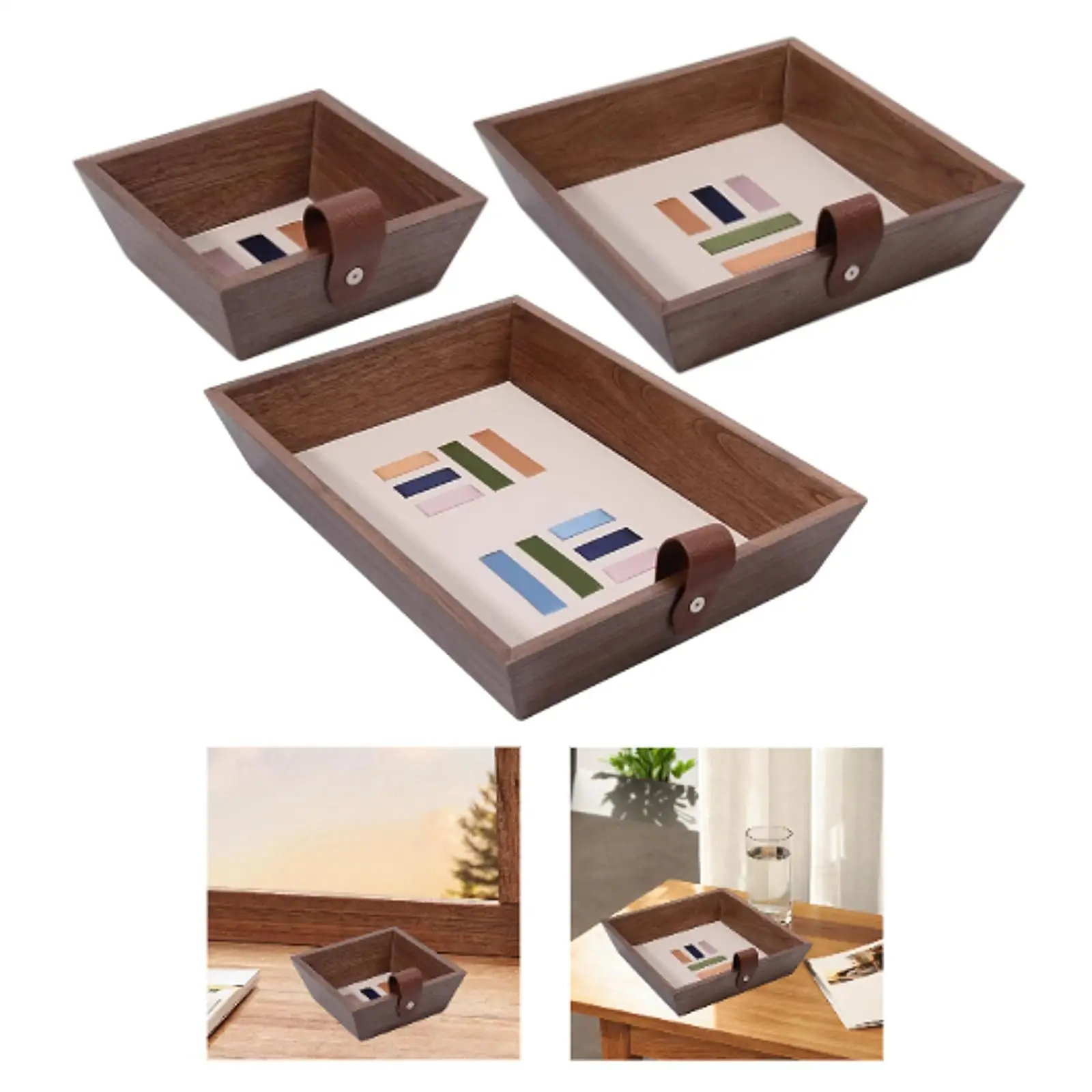 

Поднос для ювелирных изделий, многофункциональный стильный настольный поднос для хранения, декоративный поднос для дома, гостиной, прилавка, тумбочка для ванной комнаты