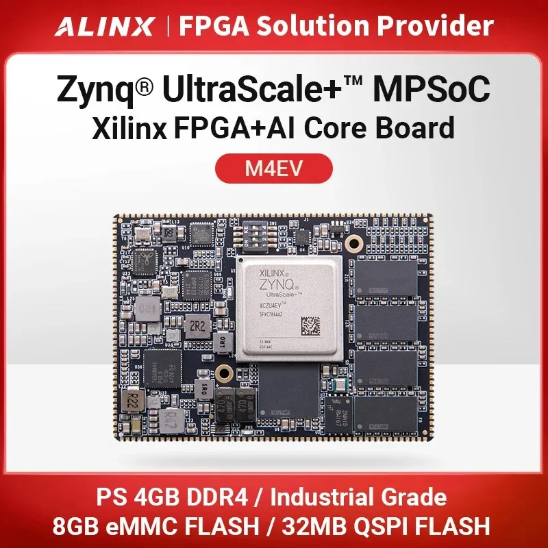 

M4EV Xilinx Zynq UltraScale + MPSoC SOM FPGA Core Board XCZU4EV