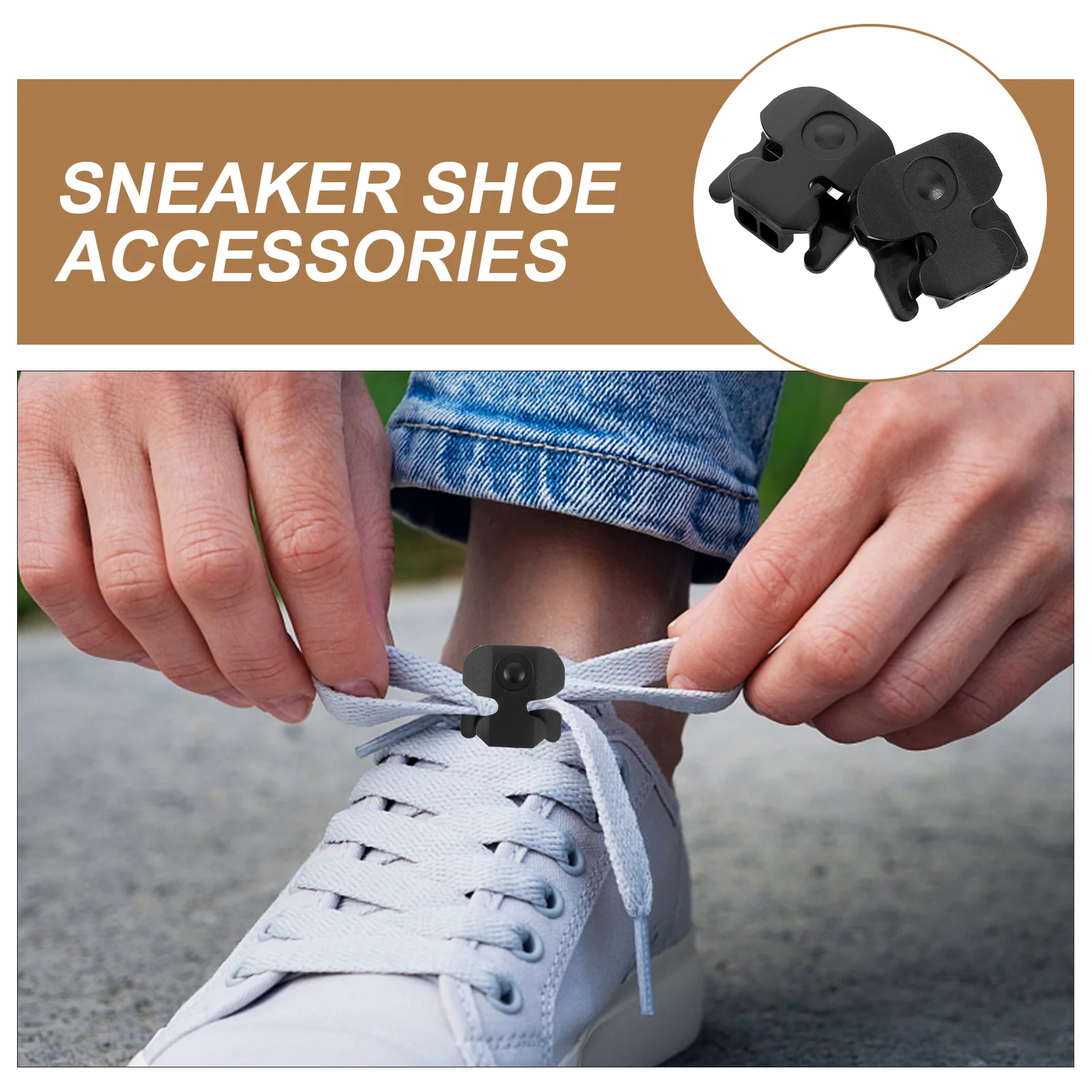 

Shoe Lace Buckle Fixers Plastic Shoelace Locks Anti-Loosening Fastener For Sneakers Lazy Cord Locks Sports Shoes