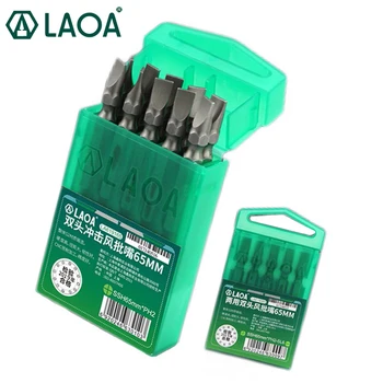 LAOA 필립스 스크루 드라이버 비트, 65mm 슬롯, PH2 전기 드릴, 스크루 드라이버 헤드, 10 개 Best5 LAOA 필립스 스크루 드라이버 비트, 65mm 슬롯, PH2 전기 드릴, 스크루 드라이버 헤드, 10 개 Best5