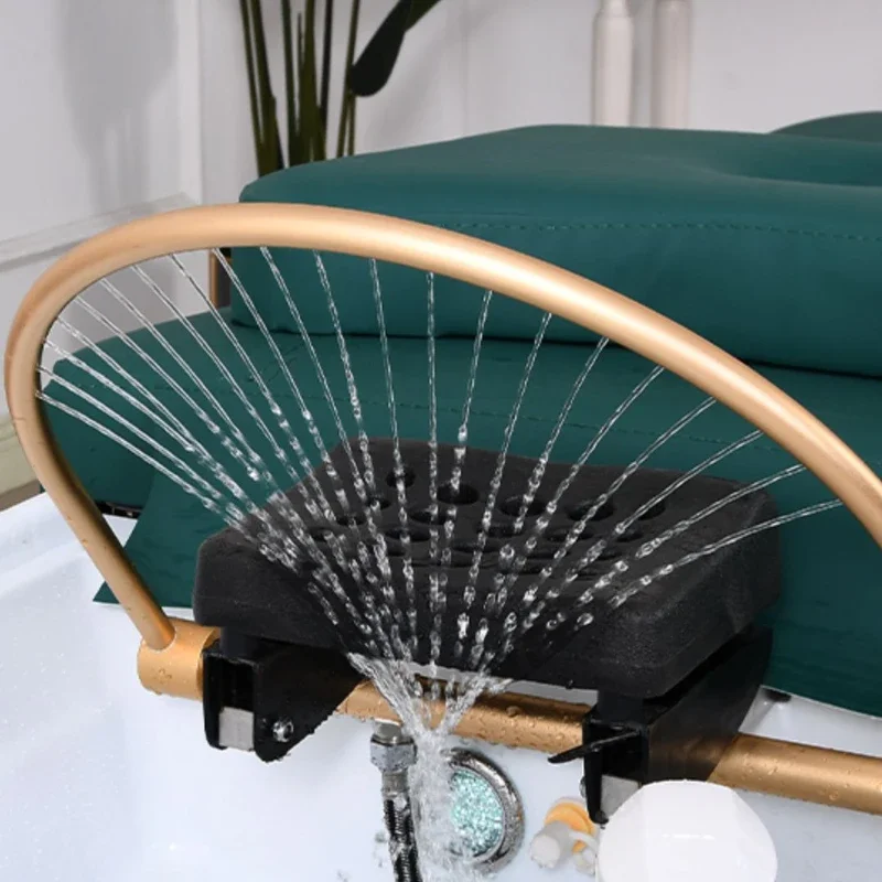 المهنية العلاج بالشعر مغسلة ماكياج دش التجارية المحمولة اليابانية Chuveiro صالون المصمم Sillas دي Peluquería