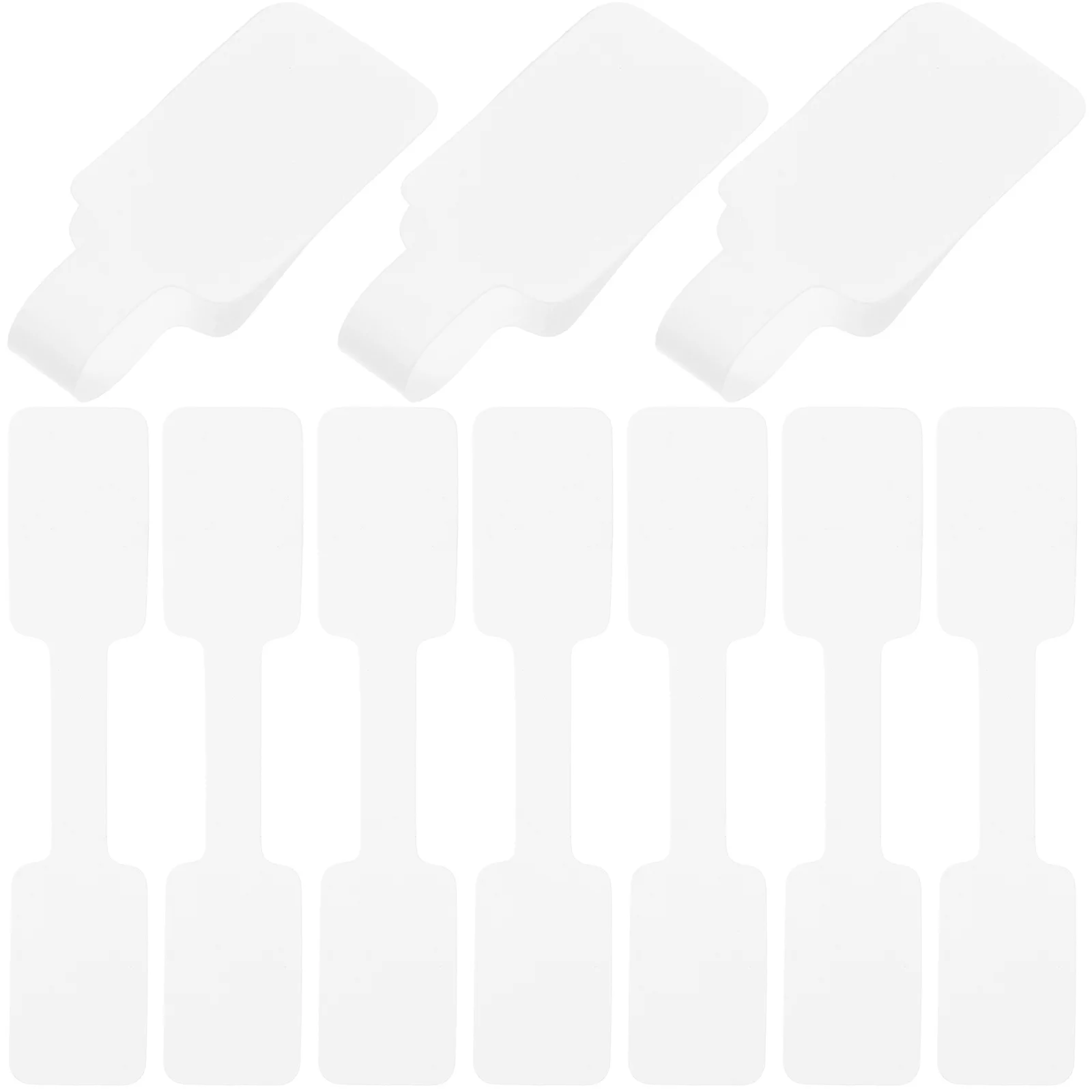 100Pcs Jewelry Price Tags Self-Adhesive Label Stickers Paper Price Stickers for Rings Earrings Bracelets Necklace Display Cards