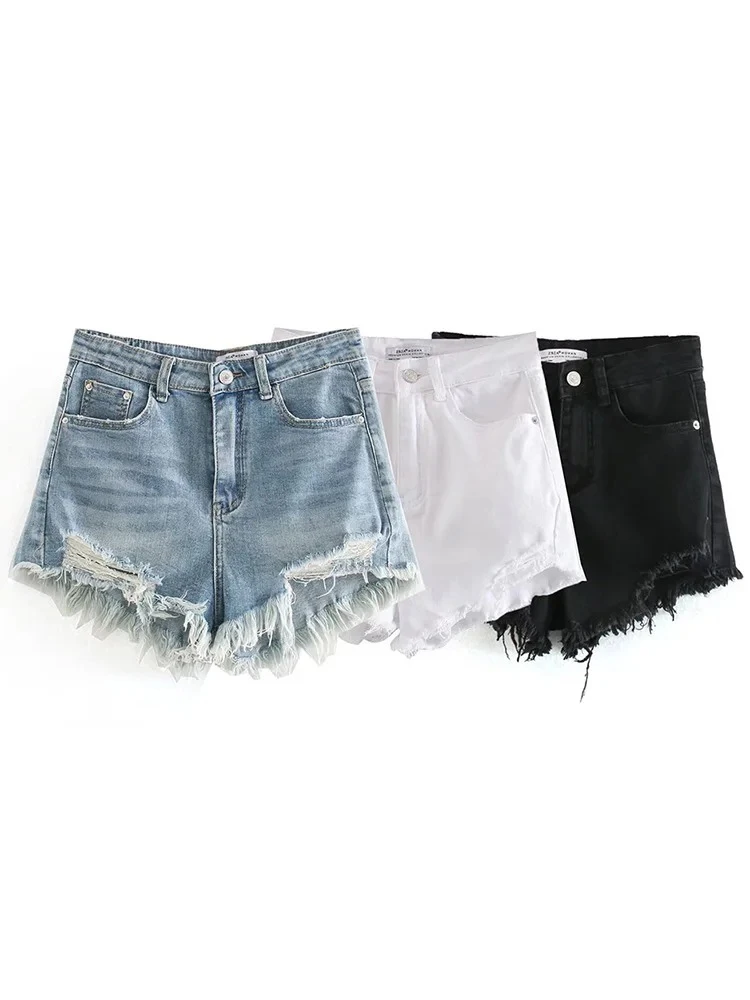 レディース ハイウエストスキニーデニムパンツ アメリカンヴィンテージ ウォッシュド ローエッジ リップド セクシー スパイス ガールズスタイル レディースファッション