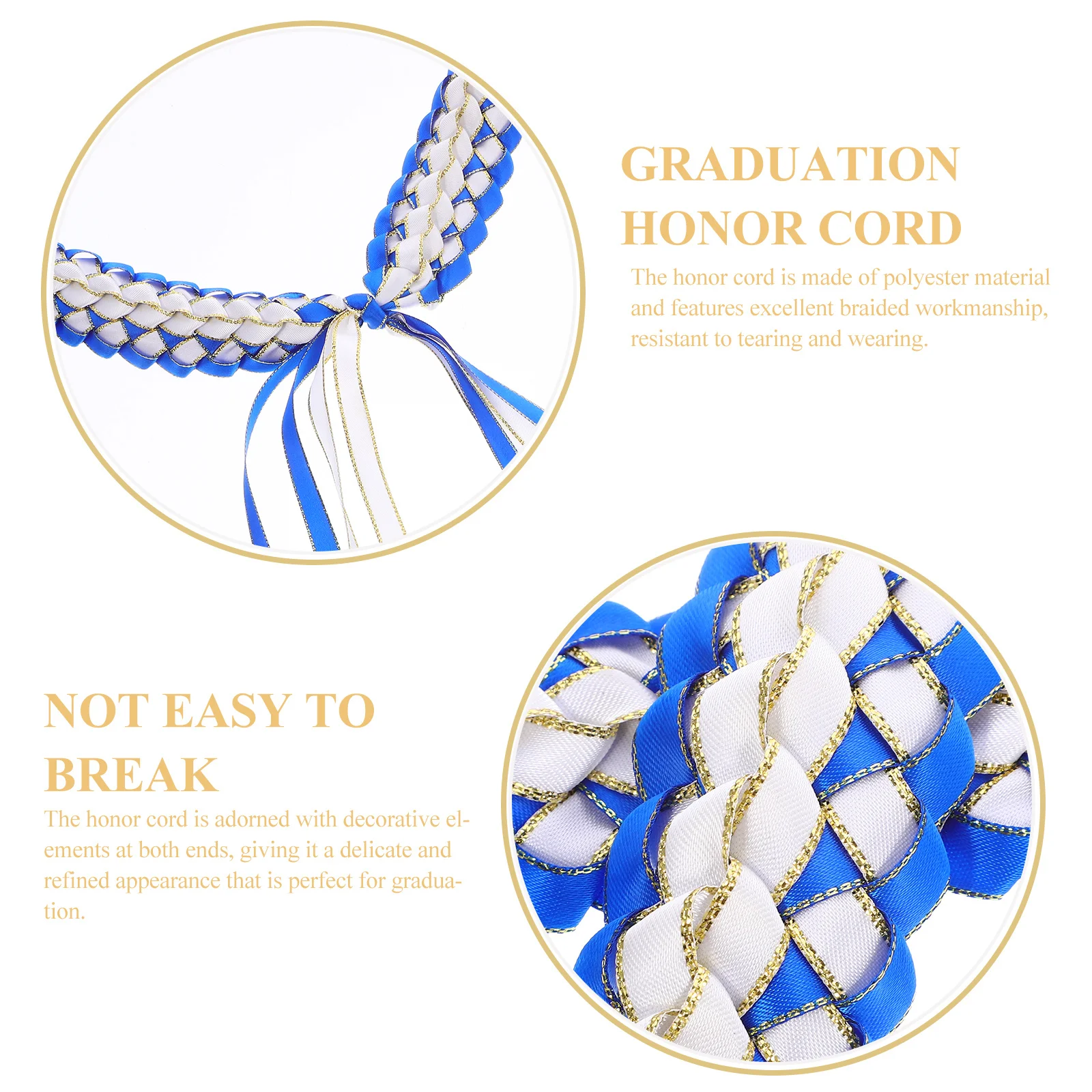 

Premium Graduation Honor Cord Fine Craftsmanship for Graduation Ceremony Commemorative Gift for Graduates Honor Cord