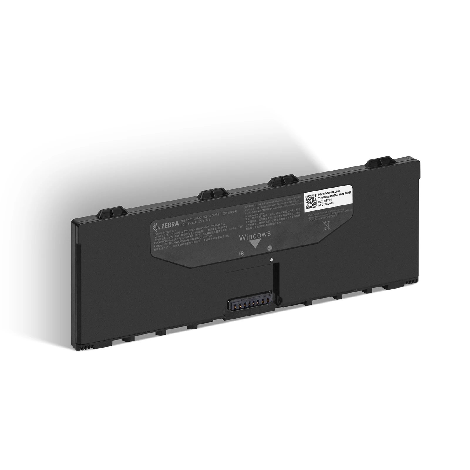 

Zebrac ET6XW Scanner Battery – 8920mAh 7.6V Industrial High-Capacity Power Pack