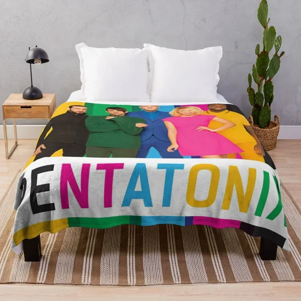 full colour of pentatonix Throw Blanket manga Kid'S Summer Blankets