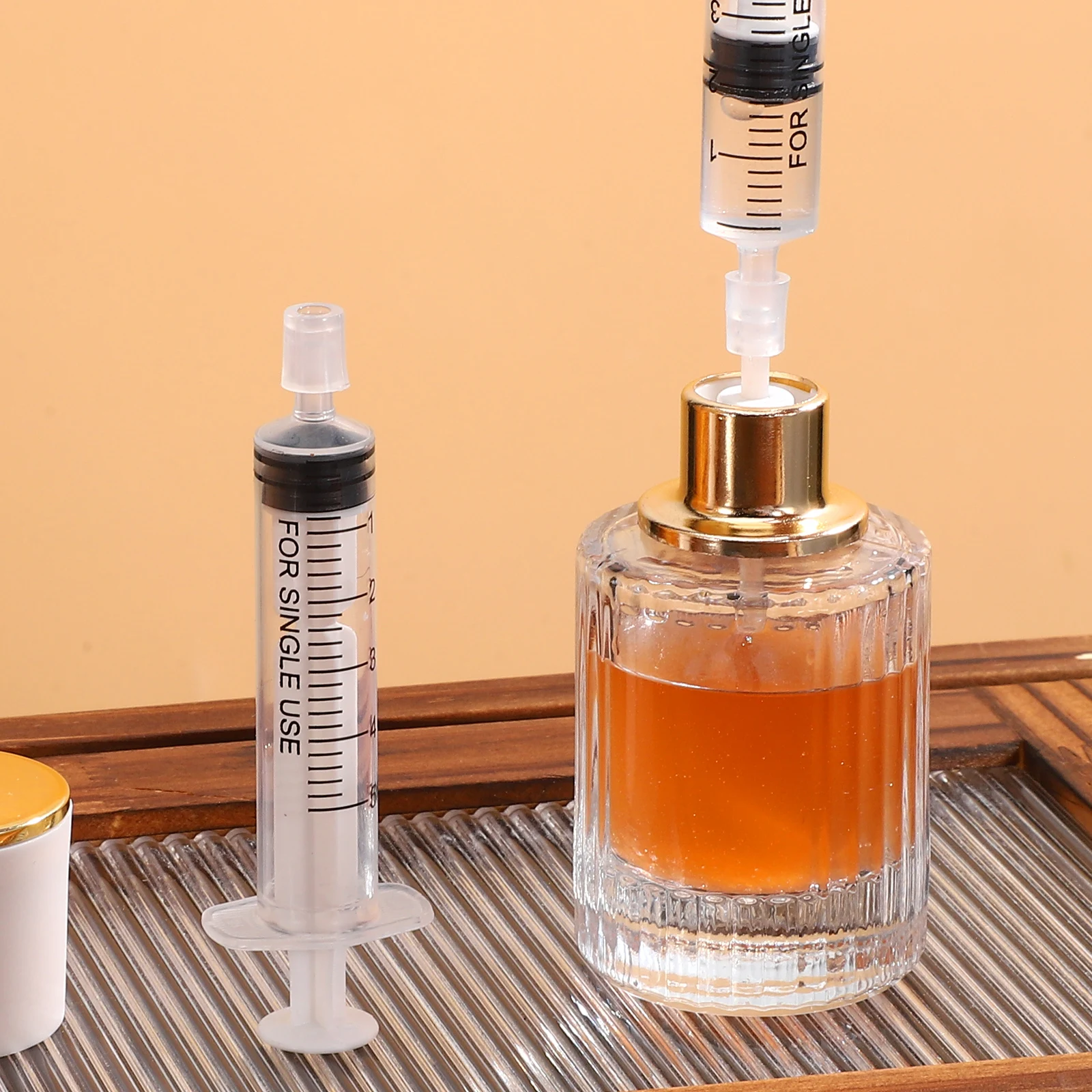 20 pcs Perfume 5ML Refill Pump Liquid Transfer Tool Fragrance Sample Oil Adapter Injection Oil Dispenser Pump Sprayer