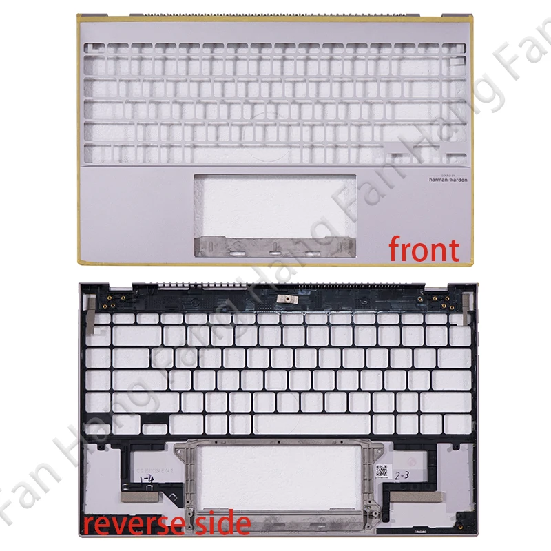 Imagem -05 - Nova Capa para Laptop Asus Zenbook 14 Ux425 Ux425j Ux425ja U4700j Lcd Capa Traseira Dobradiças Moldura Frontal Apoio para as Mãos Caixa Inferior