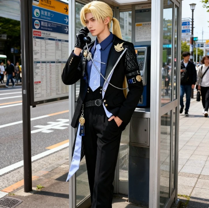 Hugo Vlad Ravenlock Cosplay Zenless Zone ZeroHugo Vlad Ravenlock Cosplay Anime personaje juego vestir como disfraz de personaje masculino