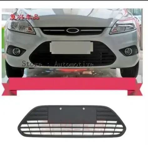 car-styling ABS chrome front rear fog lamps cover trim For Ford Focus 2013 2014 Grille Around Trim Racing Grills Trim