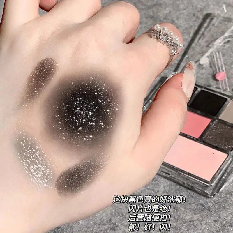 Paleta Cieni do Powiek Trwałe Brokatowe Cienie do Powiek Gładkie Wielokolorowe Długotrwałe Połyskujące Błyszczące Palety do Makijażu Oczu Kosmetyki