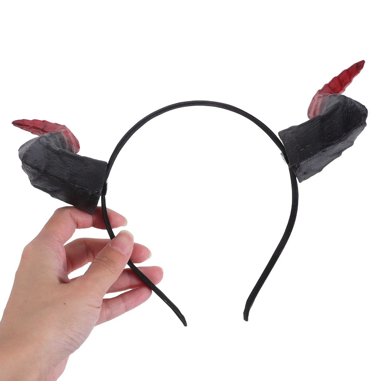 

Removable Horn Headband Cosplay Demon Ears Detachable Bull Horns Halloween Christmas Cow Iron Costume Woman