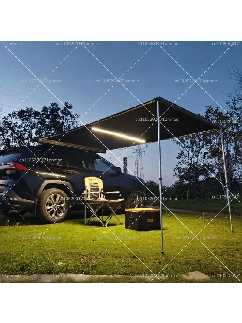 Outdoor Car Side Tent Canopy Awning Off-road Camping Shelter Sun Rain Protection Hard Shell