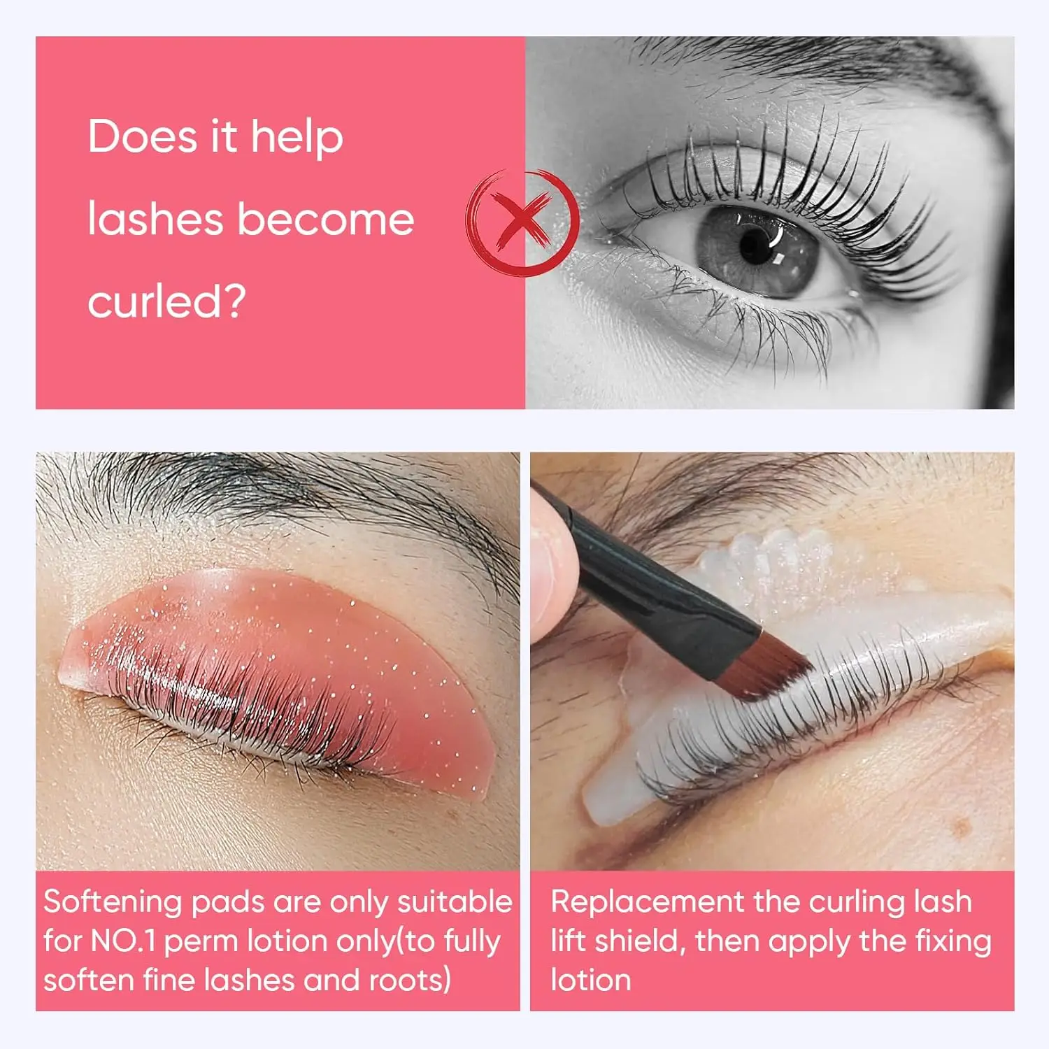 Libeauty Korean Lash Lift Pads Super Sticky For NO.1 Perm Soften EyeLash Shields Lifting Eyelash Accessories Beauty Health Tool image 5