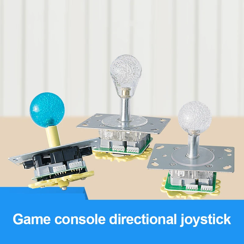 Doll machine Rocker Crystal ball head Colorful light Direction Controller Coin operated game machine Accessories