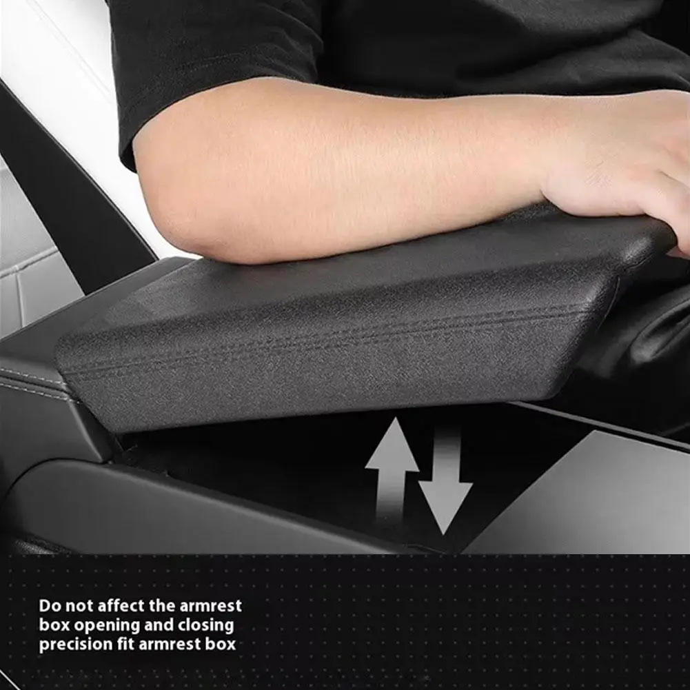 

Central Armrest Protective Cover for Tesla Highland 2024 / / Juniper 2025 Soft Center Console Lid Y4o3