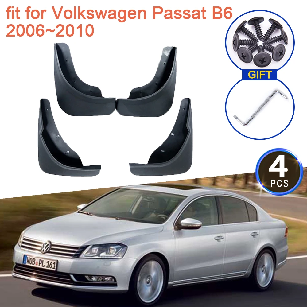 

For Volkswagen VW Passat B6 3C 2006 2007 2008 2009 2010 Mudguards Fender Flare Mud Flaps Guard Splash Front Rear Fenders