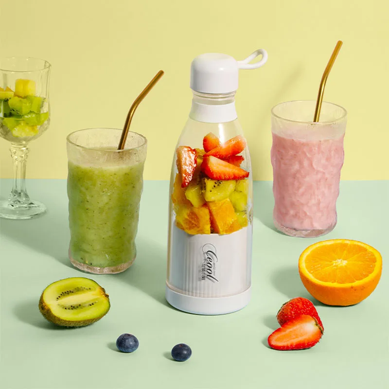 

Portable Blender Bottle Electric Orange Juicer Wireless Fresh Juice Extractors Mixer Smoothie Citrus Squeezer Bullet Blender