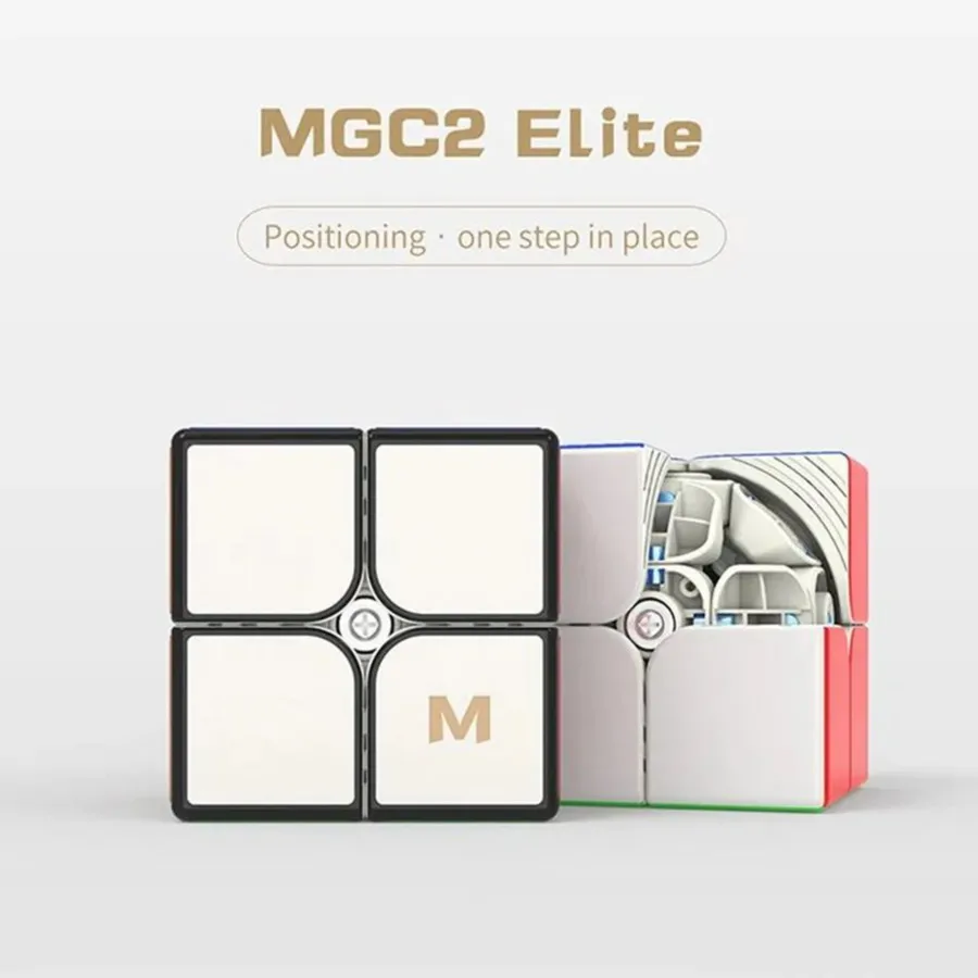 YongJun MGC Elite 2X2X2 Magnetic Magic Cube Educational Toys For Children Kids Gift Cubo Magico Puzzle Toy