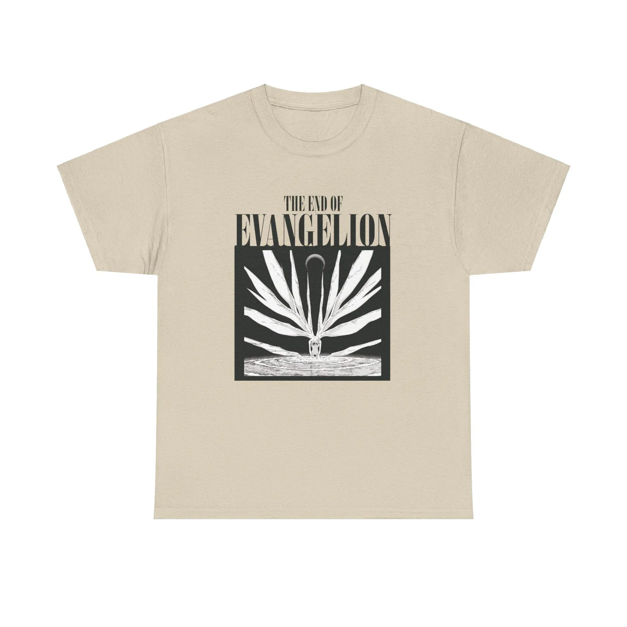 Nova camisa Evangelion, camisa End of Eva Eva - elegante, casual e confortável. Streetwear unissex de algodão puro para todas as estações.