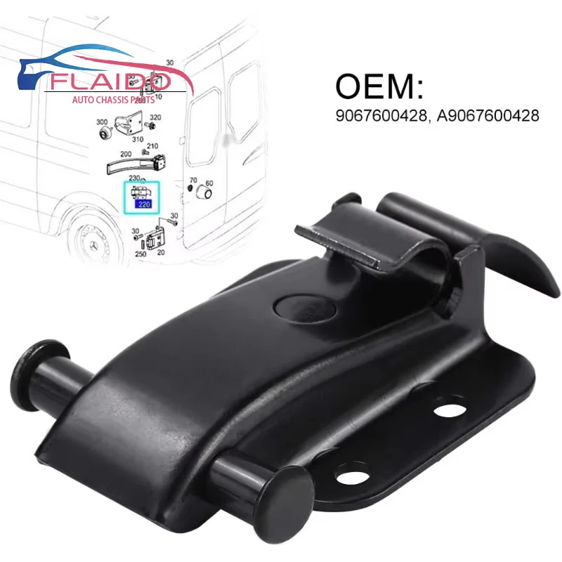 FLAIDO - Rear Door Bracket Door Locator for Sprinter Rear Door Bracket Locator for Sprinter 06‑19 30‑35 06‑14 9067600428v