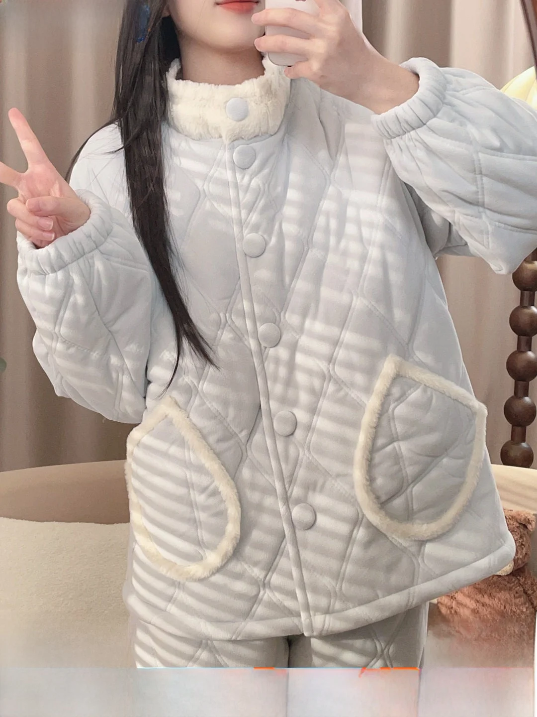 pijama-de-algodon-de-tres-capas-grueso-de-manga-larga-para-mujer-estilo-dulce-coreano-conjunto-de-ropa-de-casa-de-invierno