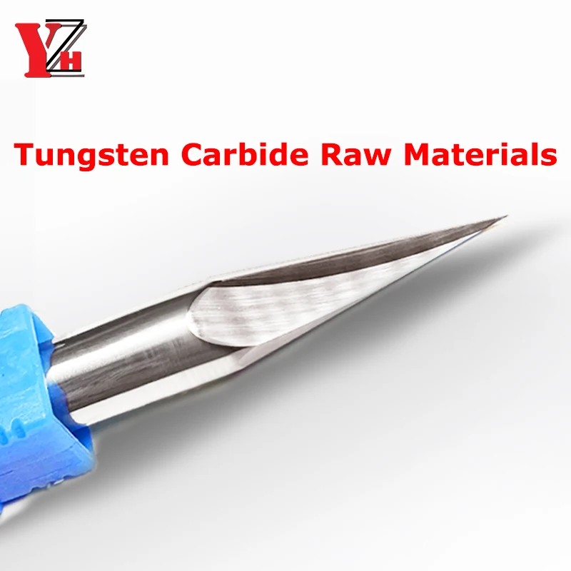 Customized Carbide Chamfer Milling Cutter 20 Degree HRC55 UnCoated Countersink Chamfering V Groove For Aluminum 4 5 6 8 10mm