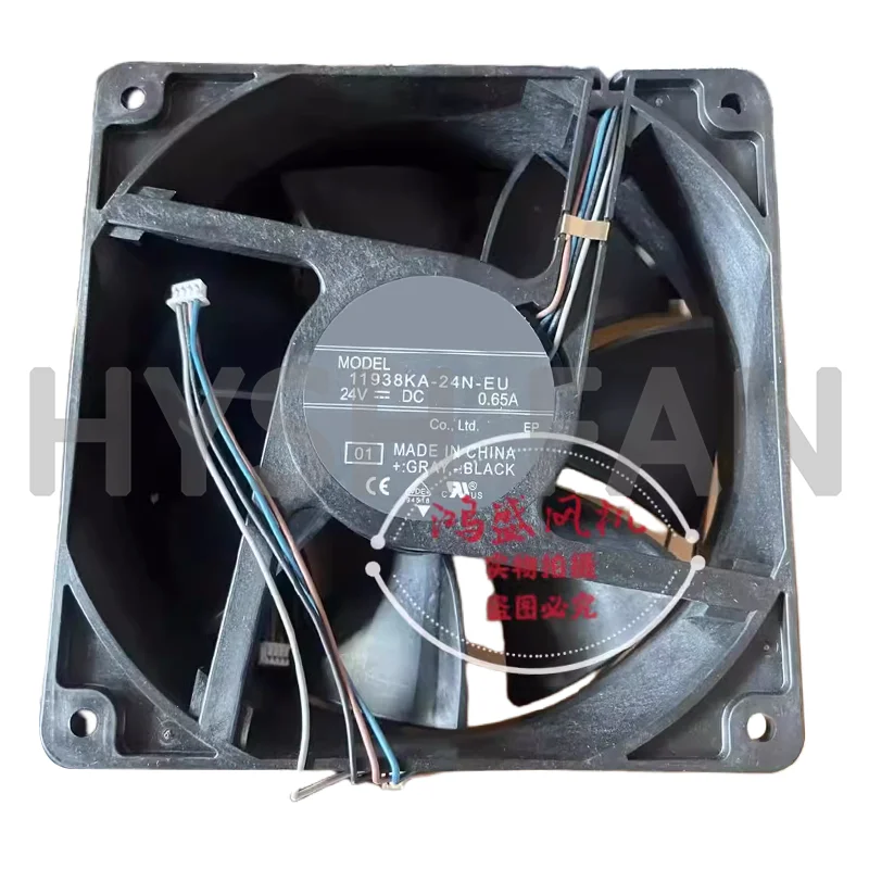 New Original 11938KA-24N-EU 12038 24V 0.65A Four-wire Projector Cooling Fan