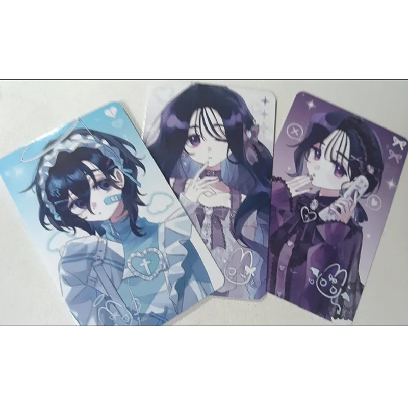 3Pcs/Pack 2025 Alien Stage TV Merch Fans Collection Sua Character Cards Valentine's Day Gift