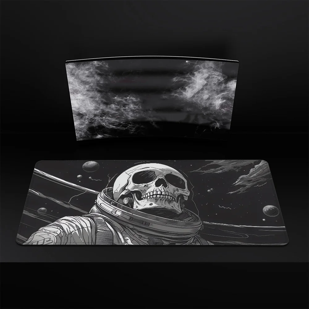 Gaming Mouse Pad SKELETON ASTRONAUT 900x400 Pc Gamer Desk Accessories Office Computer Mat Desktops Mousepad Keyboard Extended