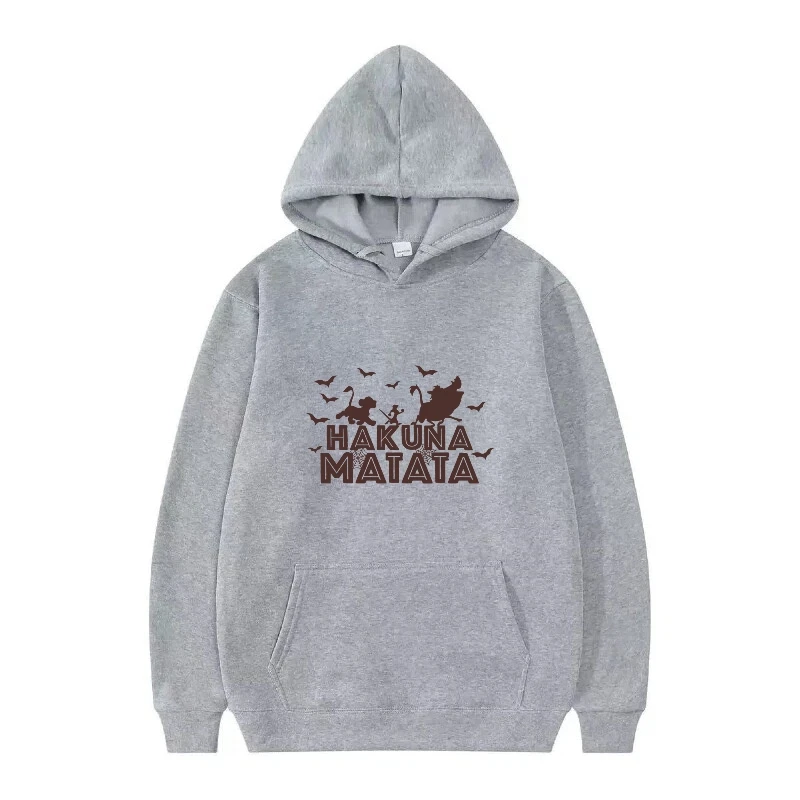 Disney Mickey Mouse Retro Pattern Woman Kawaii Black Autumn Loose Top Clothes Pullovers Ladies Cheap Y2k Hoodies Men Sweatshirts