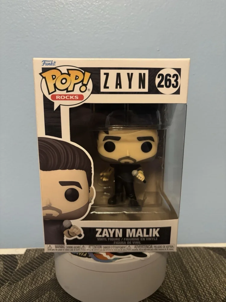 

Официальный оригинальный Funko Pop Rocks Zayn Malik # Коллекционная фигурка 263 Q-версия: Декоративная кукла, лимитированная серия, подарок