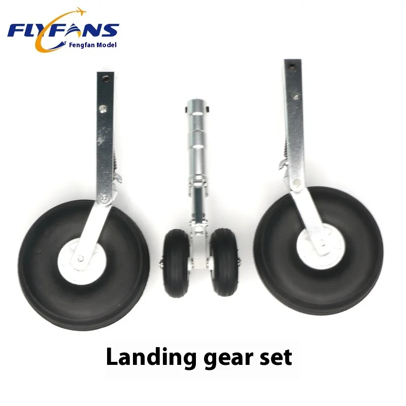Flyfans Mig-25 Fixed Wing Image Real Machine Metal Shock Absorber Landing Gear Electronic Worm Retractable Accessories