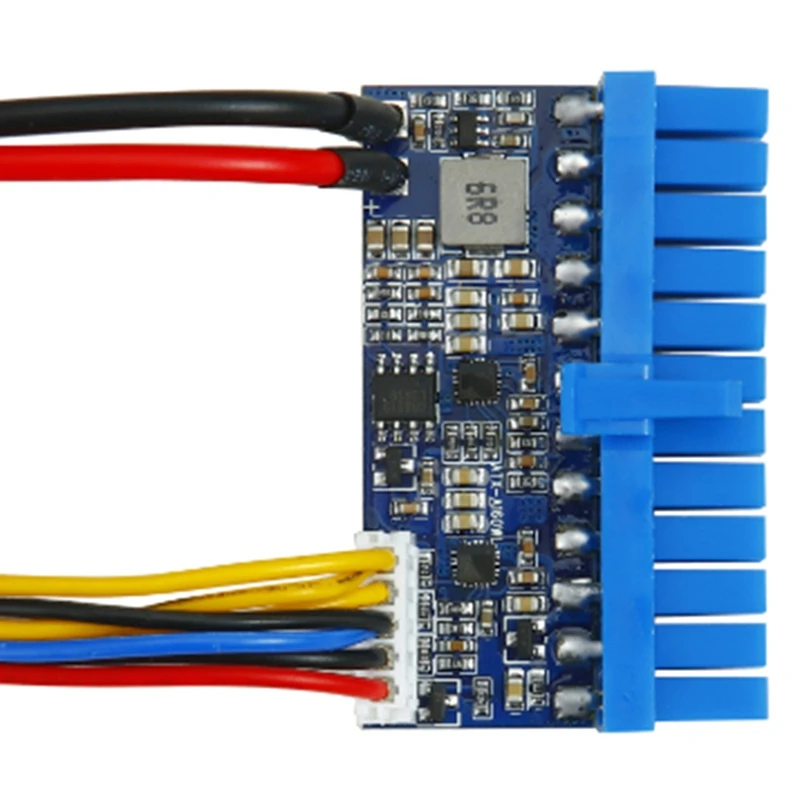 DC-DC Power Board Full Set Of Wires Plastic Solid State Power Module Suitable For DC-ATX Direct Plug-In Power Board 120W 12V