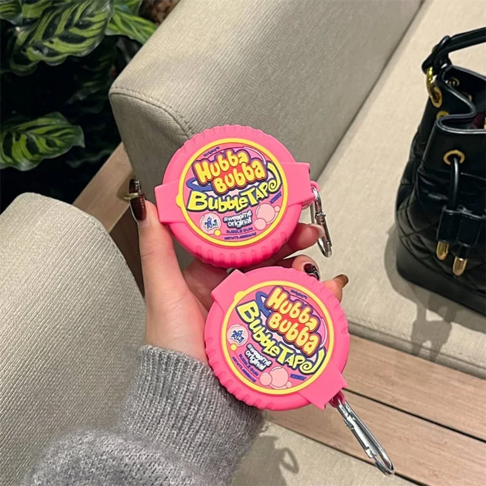 حافظة واقية من السيليكون الناعم لهواتف Redmi Buds 5 ، كرتون لطيف ، علكة فقاعية ، صندوق شحن سماعة رأس ثلاثي الأبعاد ، غطاء واقي