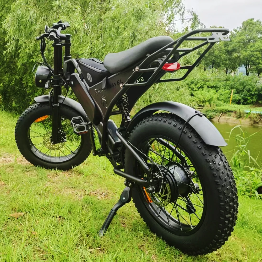 

Заводская настройка Электрический велосипед Ebike 25 км/ч Велосипед Электрические трехколесные велосипеды с толстыми шинами Дешевый электрический велосипед Stealth Bomber