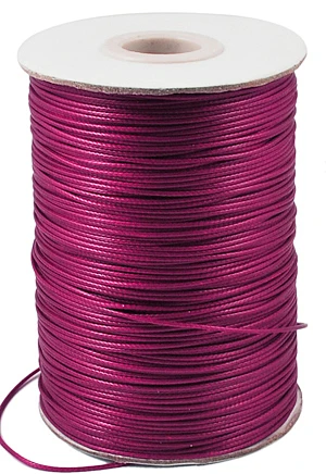PandaHall 185 Yards/Rolle Koreanische Gewachste Polyester-Perlenschnur, 1,2mm Umweltfreundlich für Armband-Halsketten-Schmuckherstellung & Bastelbedarf – Detail 10