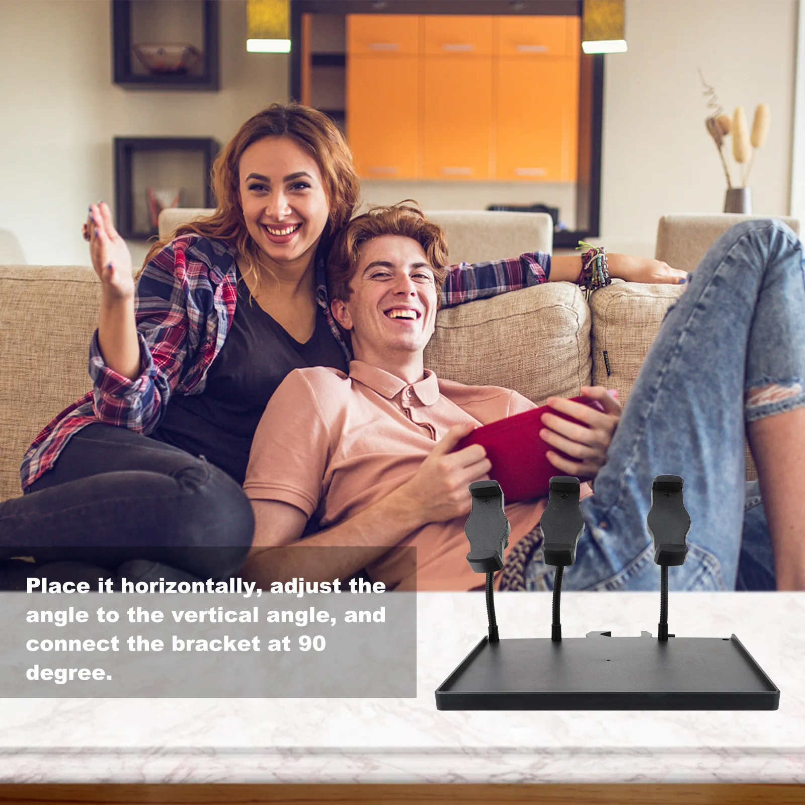 

Clamp-on Utility Shelf Mic Stand Tray Horizontal Vertical Adjustability Professional Technology Manufactured Mic Stand Tray