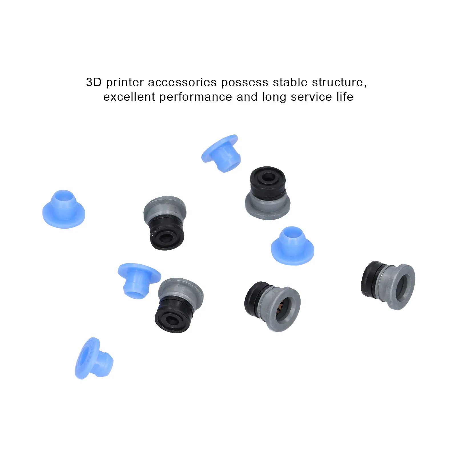 10er Set pneumatischer Ventilanschlusskopf für VORON Extruder 3D-Druckerzubehör PTFE ECAS04 3D-Druckerzubehör